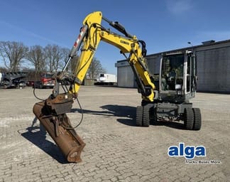 Neuson EW65, Verstellausleger, Hydr. S.W.S.,Div. Löffel (2019)