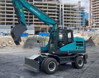 Sunward SWE155FW Wheel Excavator
