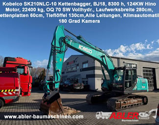 2018 Kobelco SK210 NLC-10 Crawler Excavator