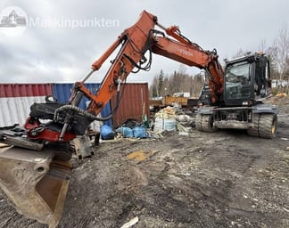 2014 Hitachi ZX140W-5 Wheel Excavator