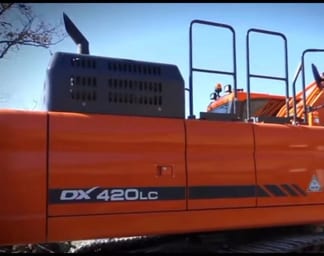 2020 Doosan DX420LC Crawler Excavator