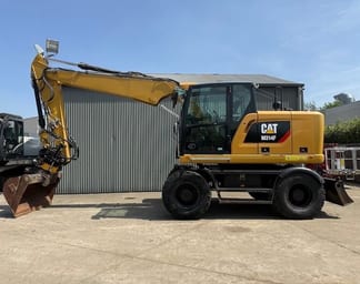 2017 Caterpillar M314F Wheel Excavator