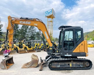 2018 CASE CX80C Mini Excavator