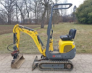 2017 Wacker Neuson 803 Mini Excavator
