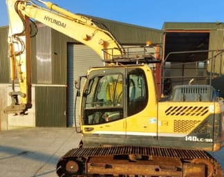 2016 Hyundai R140LC-9A Crawler Excavator