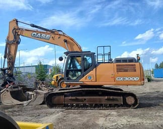 2017 CASE CX300D Crawler Excavator