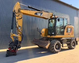 2017 Caterpillar M315F Wheel Excavator