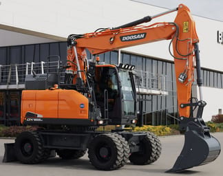 2020 Doosan DX165W-5 Wheel Excavator