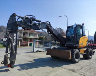 2019 Mecalac 15 MWR Wheel Excavator