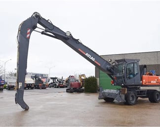 2014 Atlas 350MH Wheel Excavator