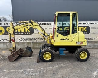 1992 Komatsu PC30 Wheel Excavator