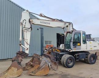 2007 Hitachi ZX180W Wheel Excavator