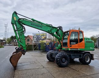 2015 Hyundai R160W-9A Wheel Excavator