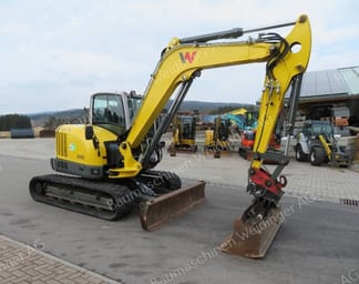 2017 Wacker Neuson EZ80 Mini Excavator