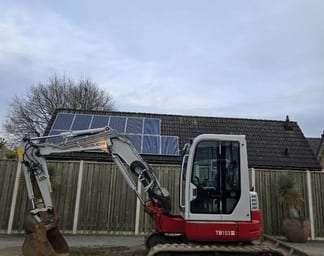 2018 Takeuchi TB153FR Mini Excavator