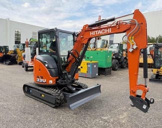 2025 Hitachi ZX33U-6 Mini Excavator