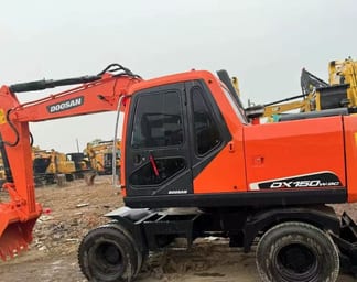 2022 Doosan DX150W Wheel Excavator
