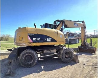 2009 Caterpillar M318D Wheel Excavator