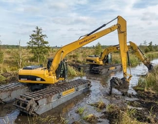 2026 Caterpillar 320DL Amphibious Excavator