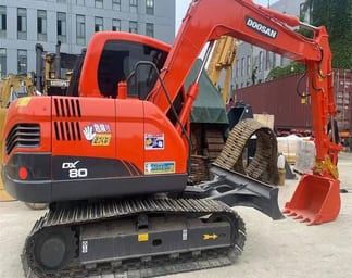 2023 Doosan DX80 Mini Excavator