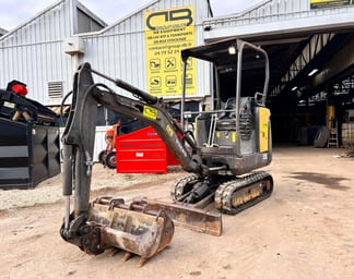 2015 Volvo EC18C Mini Excavator