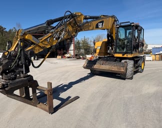 2016 Caterpillar 314 F Wheel Excavator