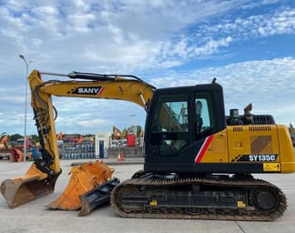 2019 Sany SY135 Crawler Excavator