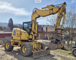 2013 Komatsu PW118 MR-8 Wheel Excavator