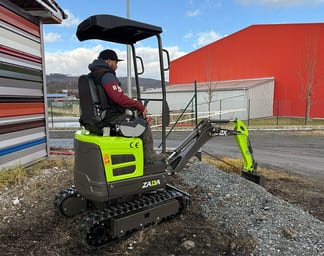 2025 Zaox ZA13A Mini Excavator