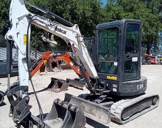 2017 Bobcat E26 Crawler Excavator