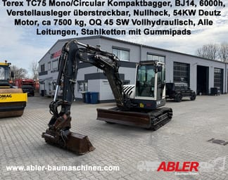 2014 Terex TC75 Crawler Excavator