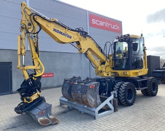 2019 Komatsu PW118MR-11 Wheel Excavator
