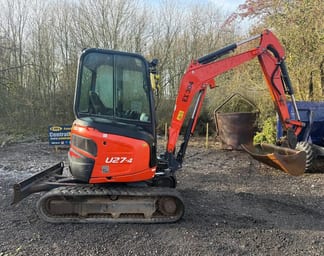 2018 Kubota U27-4 Mini Excavator