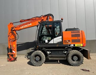 2015 Hitachi ZX140W-5 Wheel Excavator