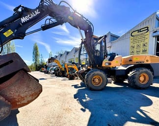 2008 Mecalac 12MXT Wheel Excavator