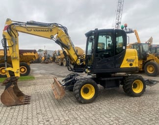 2021 Yanmar B95W Wheel Excavator