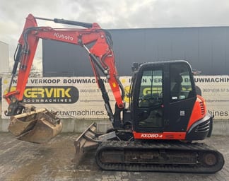 2015 Kubota KX080-4 Mini Excavator