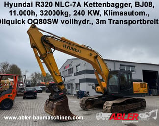 2008 Hyundai R320NLC-7A Crawler Excavator