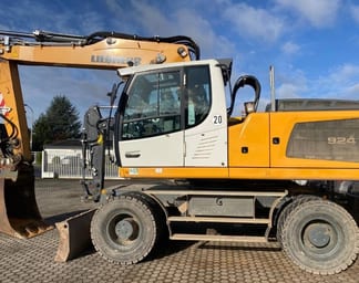 2019 Liebherr A924 LITRONIC Wheel Excavator