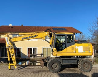 2007 Komatsu PW1607E Wheel Excavator