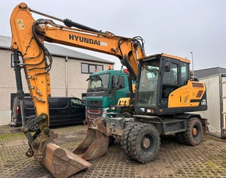 2017 Hyundai HW140 Wheel Excavator