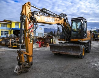 2017 CASE WX148 Wheel Excavator