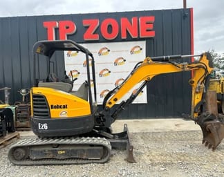2016 Bobcat E26 Mini Excavator