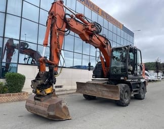2014 Hitachi ZX140W-5 Wheel Excavator