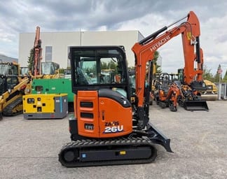 2025 Hitachi ZX26U-6 Mini Excavator