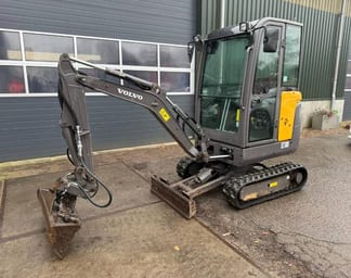 2017 Volvo EC18D Mini Excavator