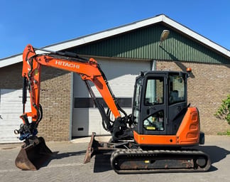 2015 Hitachi ZX65USB-5A Mini Excavator