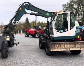 2015 Gallmac TG12 Wheel Excavator