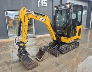 2021 JCB 16C-1 Mini Excavator