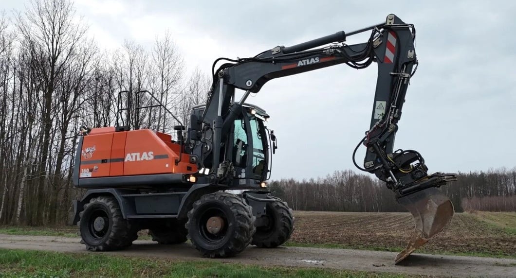 2018 Atlas 160W Wheel Excavator